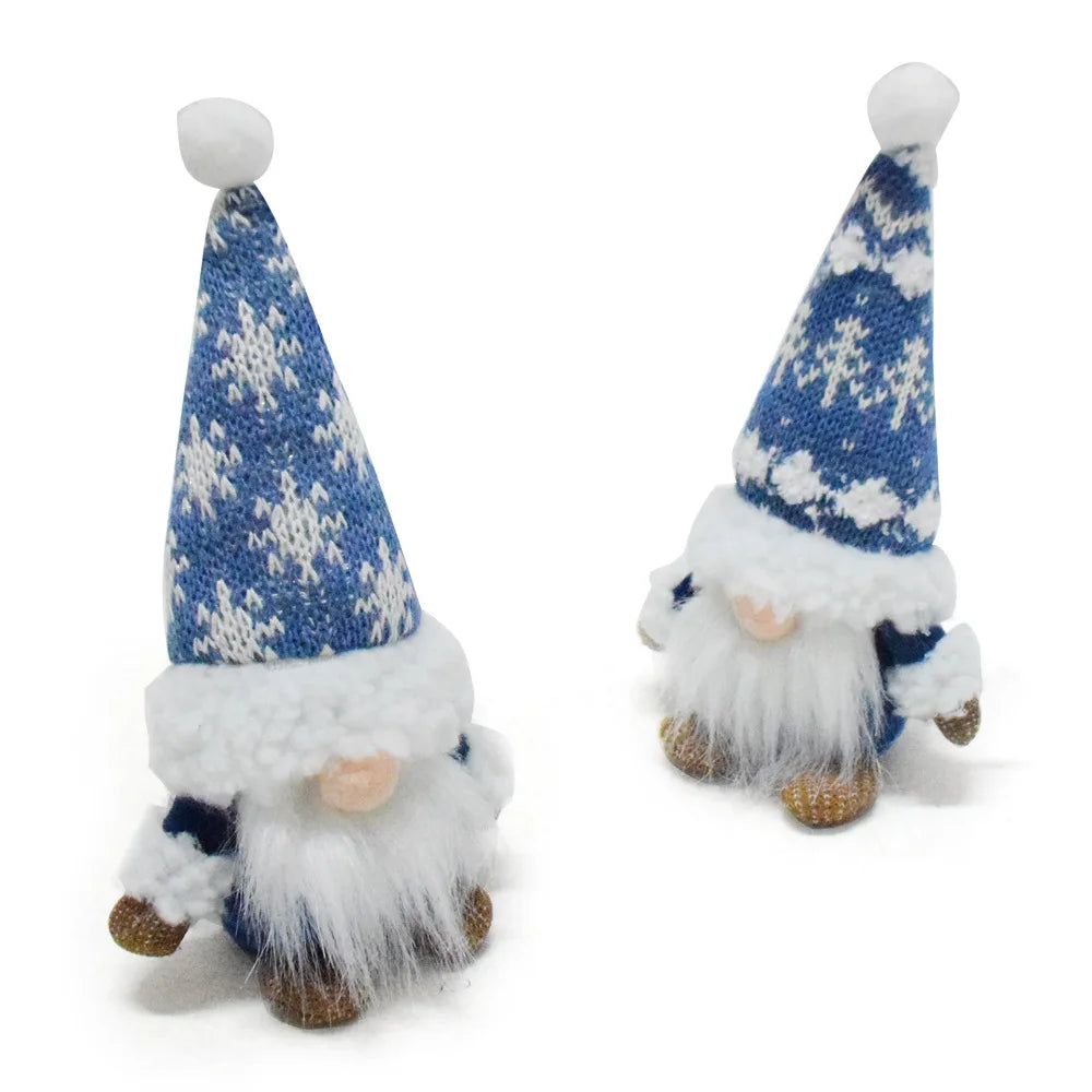 Dwarf Doll Faceless Christmas Ornaments