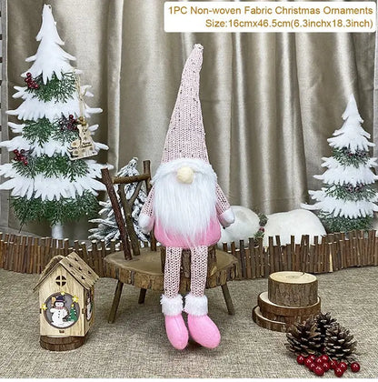 Merry Christmas Decoration Faceless Gnome
