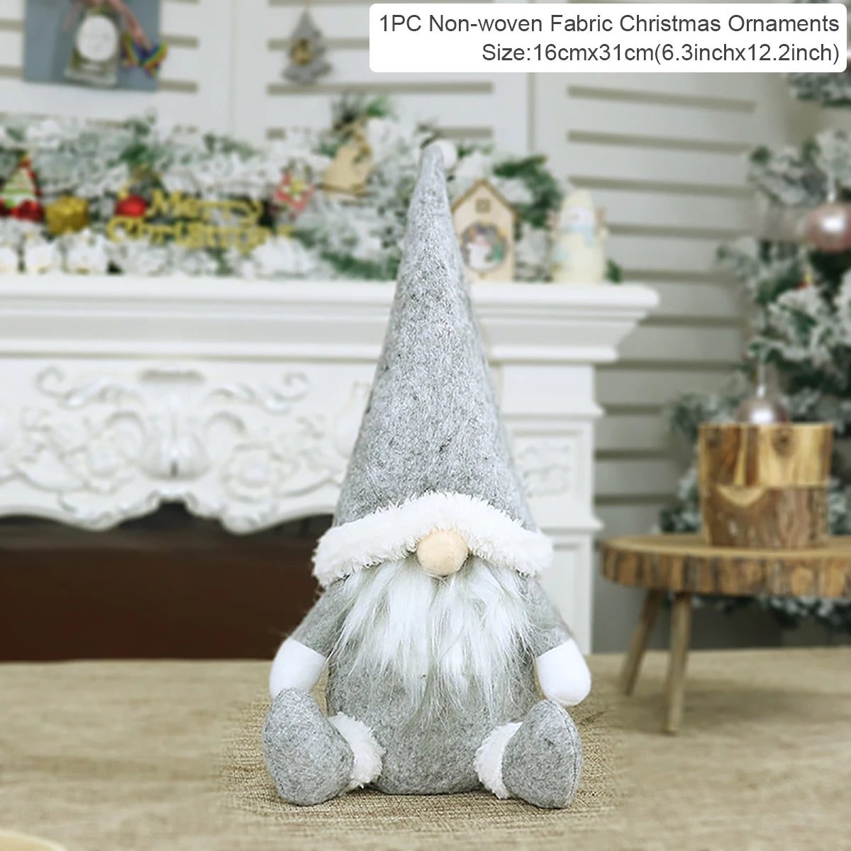 Merry Christmas Decoration Faceless Gnome