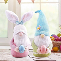 Easter Bunny Gnome with Easter Egg
