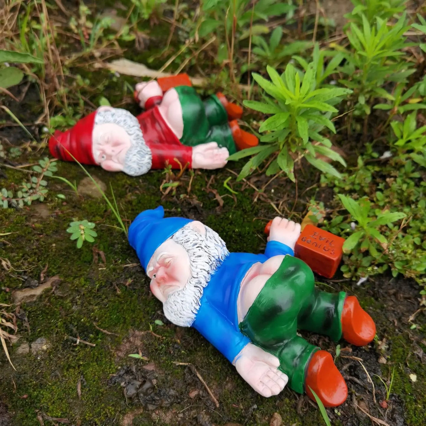 Funny Drunken Garden Gnomes