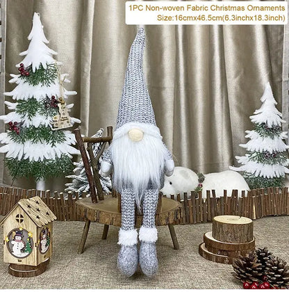 Merry Christmas Decoration Faceless Gnome