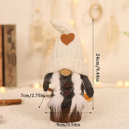 New Year Coffee Gnome Doll