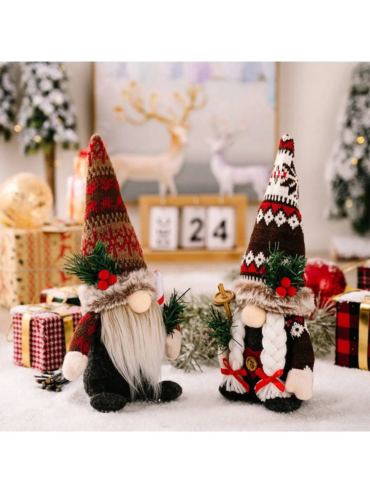 Faceless Doll Merry Christmas Decoration Gnome