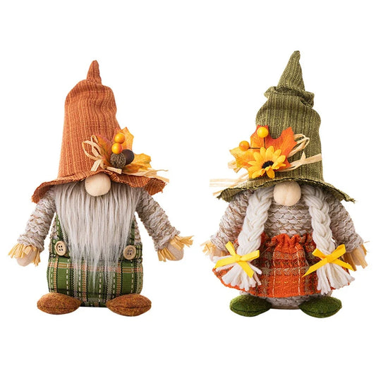 Thanksgiving Decoration Gnomes for Gift Table