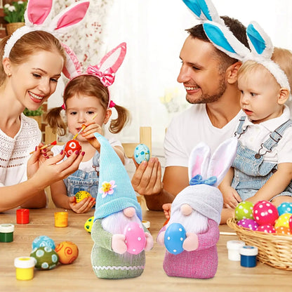 Easter Bunny Gnome with Easter Egg