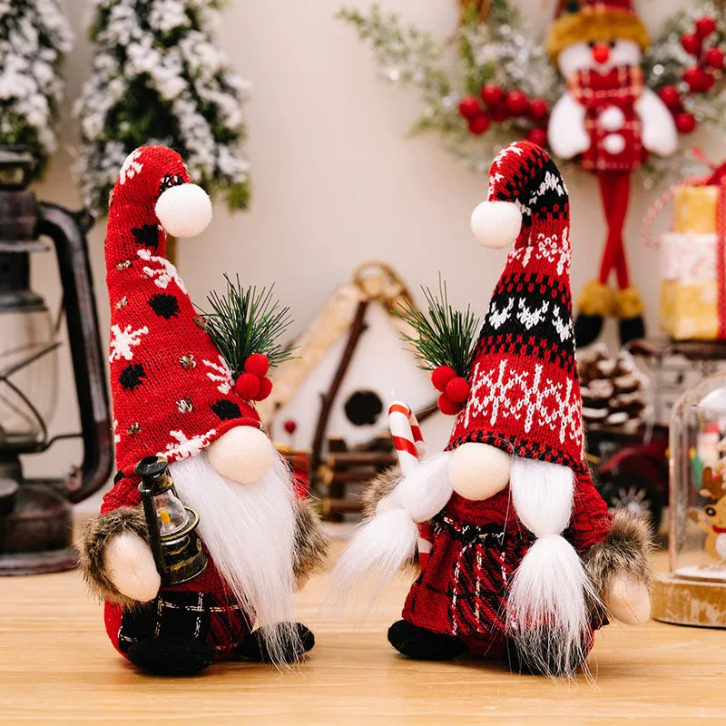 Gnome Christmas Faceless Doll 2024 Christmas Ornaments Merry Christmas Decorations For Home Xmas Navidad Natal New Year Gifts