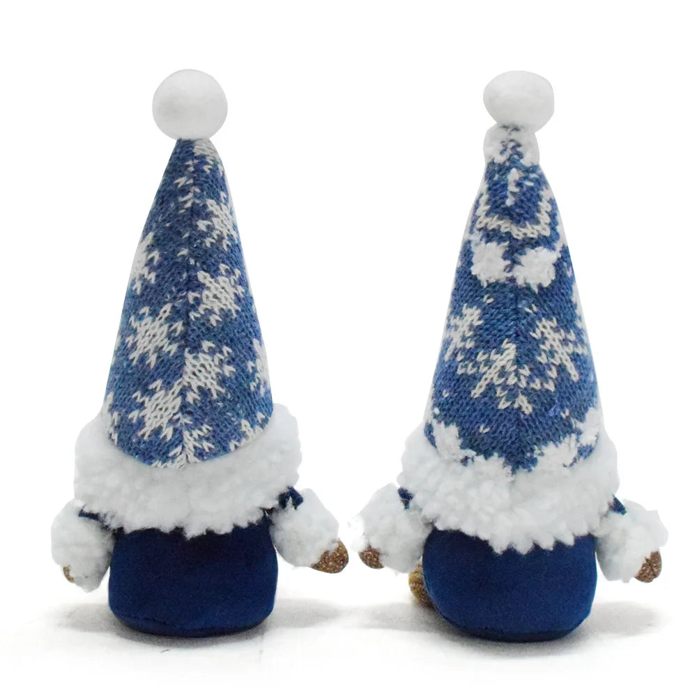 Dwarf Doll Faceless Christmas Ornaments