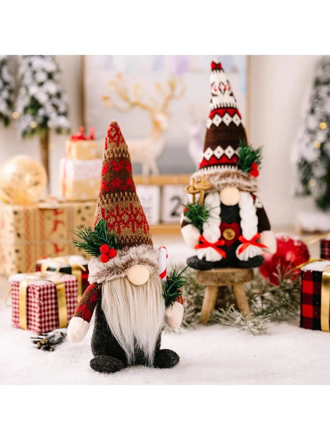 Faceless Doll Merry Christmas Decoration Gnome