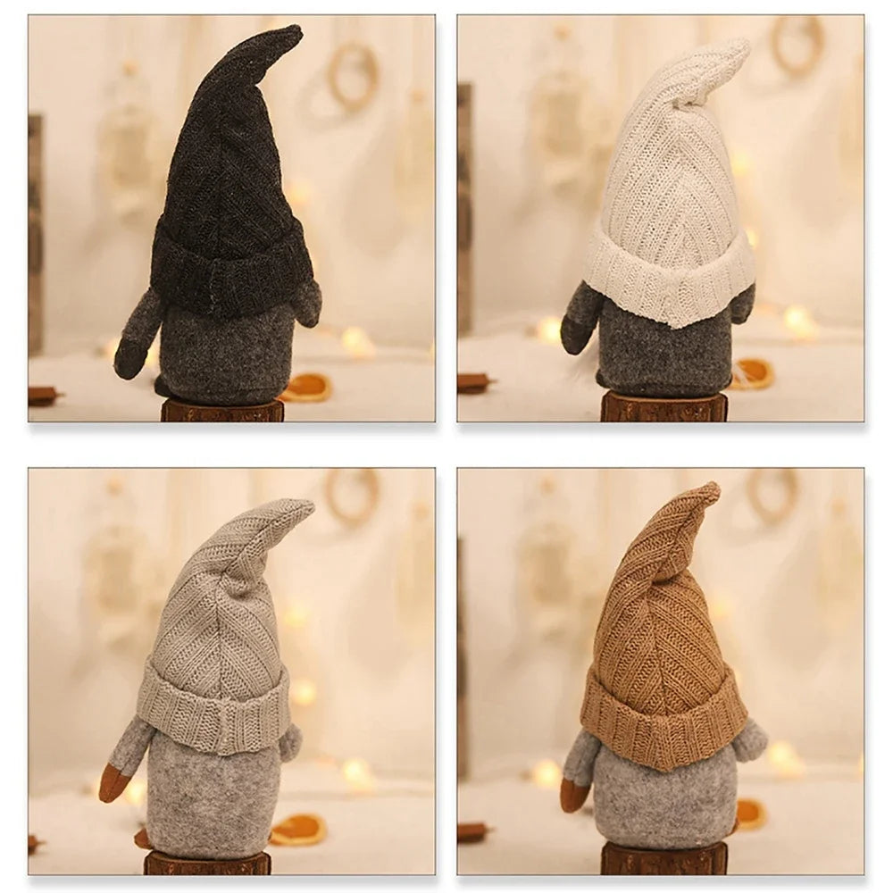 New Year Coffee Gnome Doll