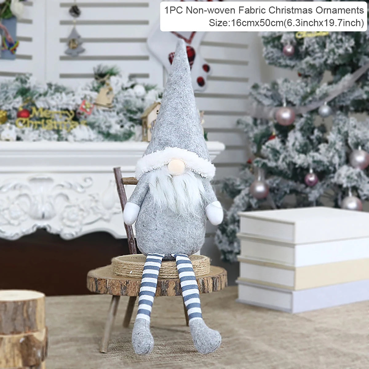 Merry Christmas Decoration Faceless Gnome