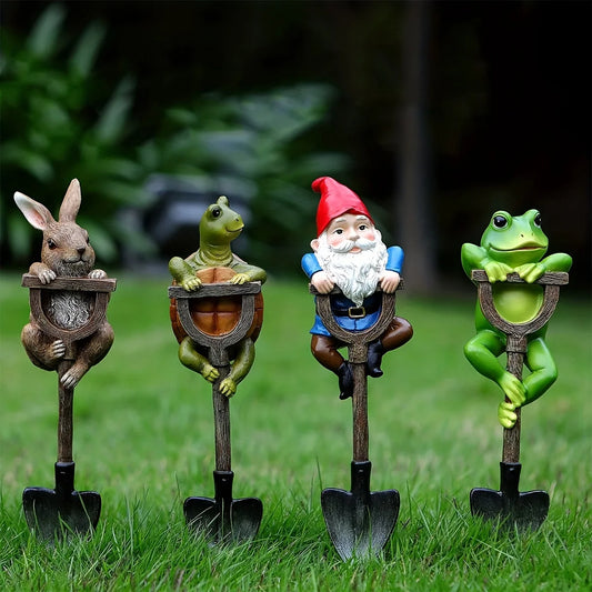Creative Frog Rabbit Turtle Gnome
