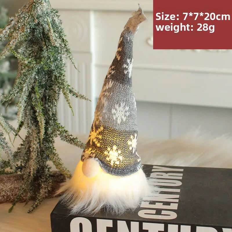 Merry Christmas LED Glowing Gnome