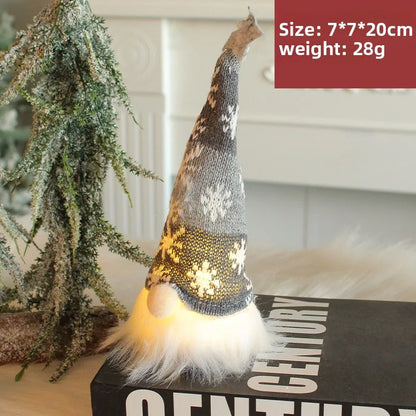 Merry Christmas LED Glowing Gnome
