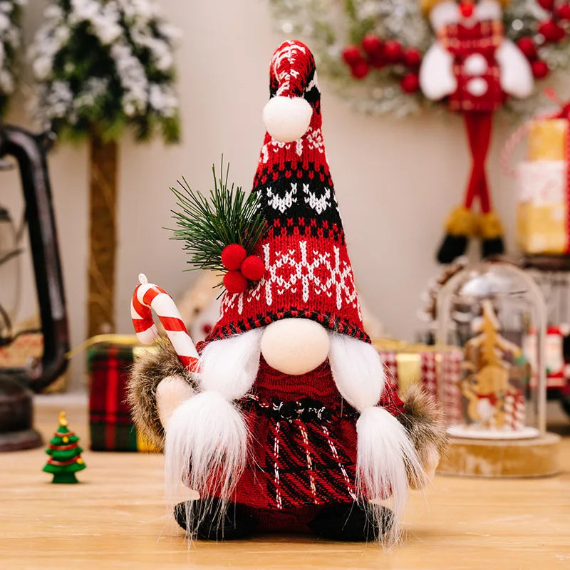 Gnome Christmas Faceless Doll 2024 Christmas Ornaments Merry Christmas Decorations For Home Xmas Navidad Natal New Year Gifts