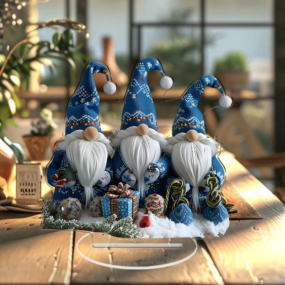 Acrylic Special Festive Christmas Gnomes
