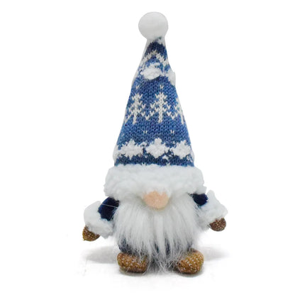 Dwarf Doll Faceless Christmas Ornaments