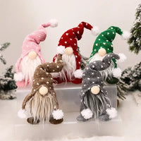 Christmas Gnome Plush Santa Doll Xmas Decoration Ornaments Fashion Accessories Party Home Decoration Accessories Supplies Items