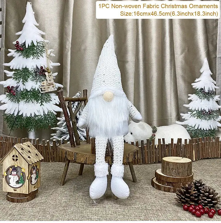 Merry Christmas Decoration Faceless Gnome