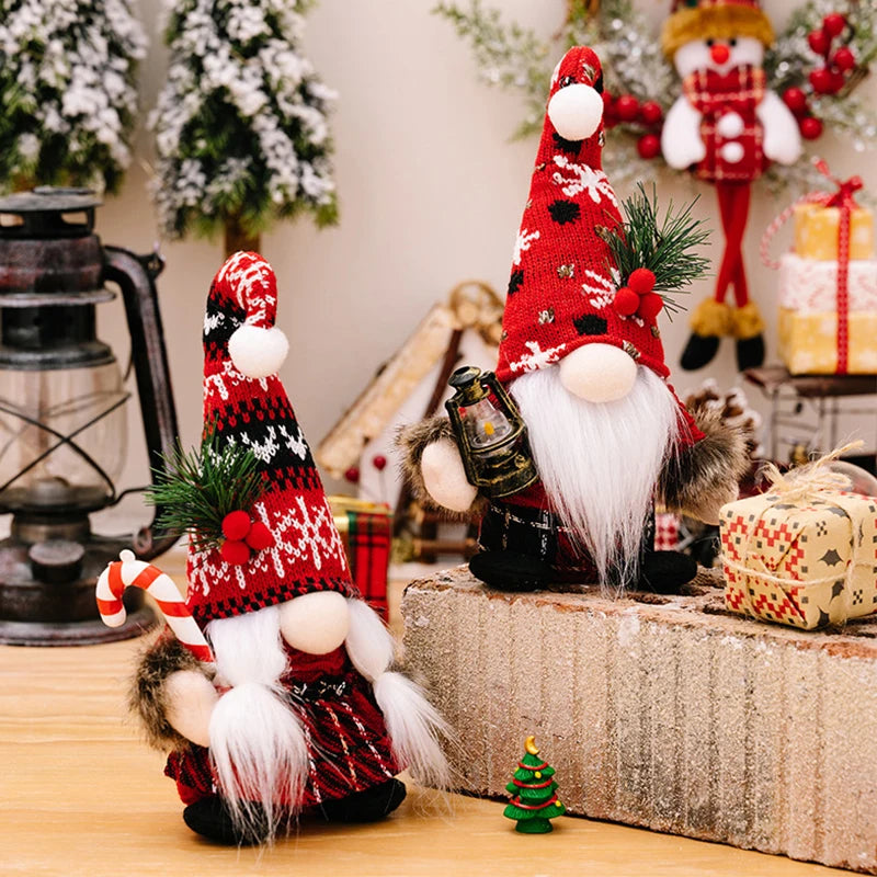 Gnome Christmas Faceless Doll 2024 Christmas Ornaments Merry Christmas Decorations For Home Xmas Navidad Natal New Year Gifts