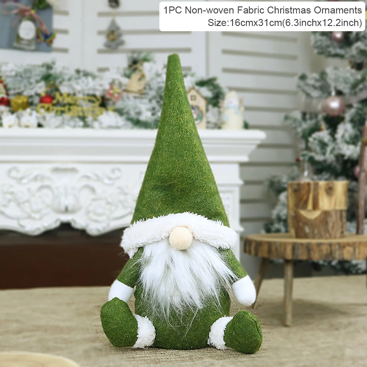Merry Christmas Decoration Faceless Gnome