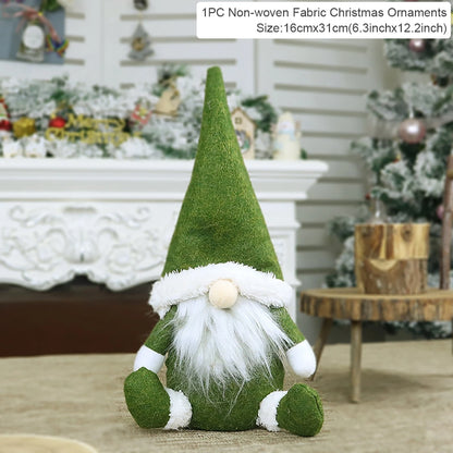 Merry Christmas Decoration Faceless Gnome