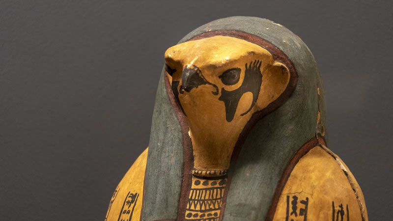 Horus Statue with Nemes Headress